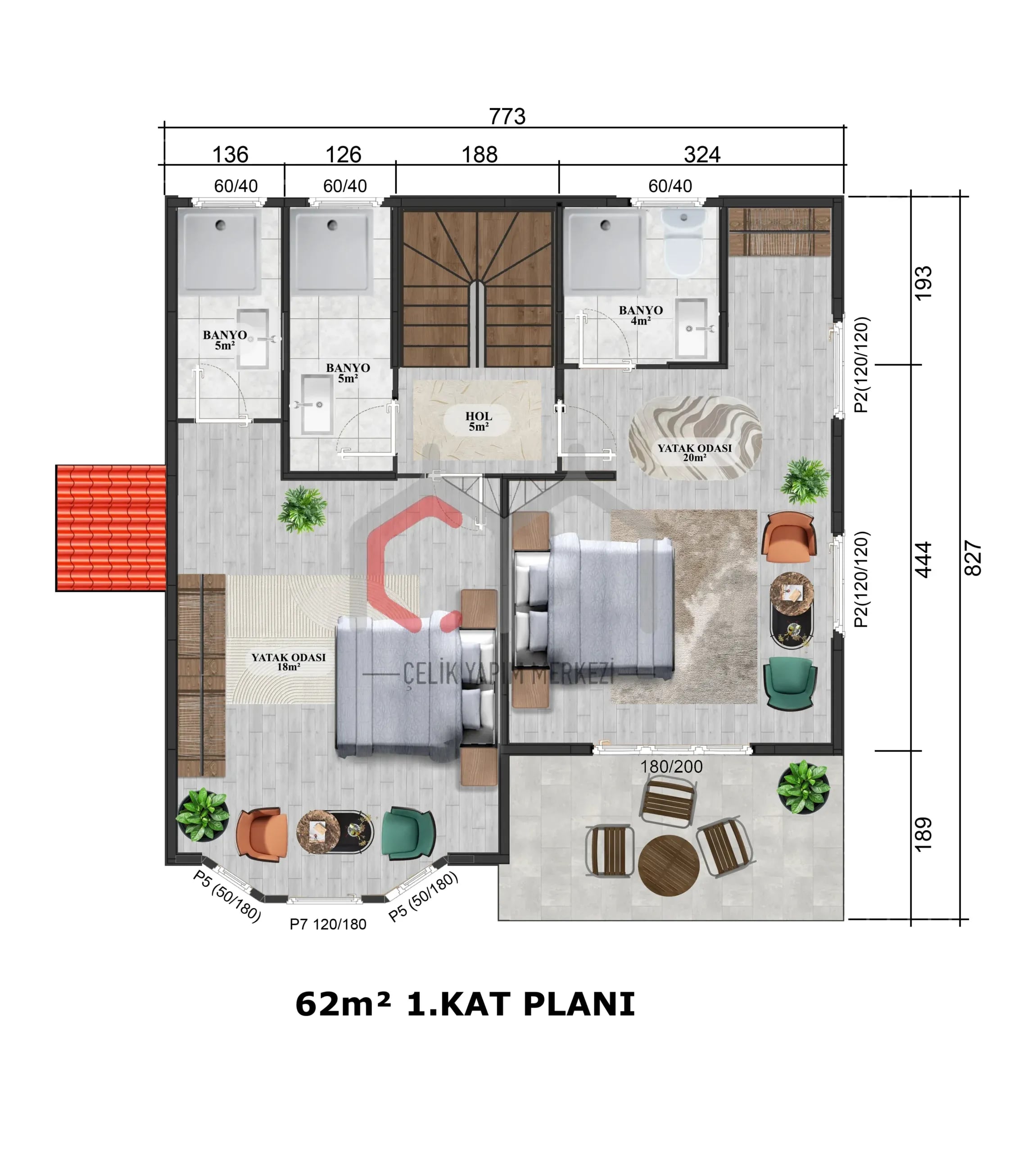 126m2 1.KAT
