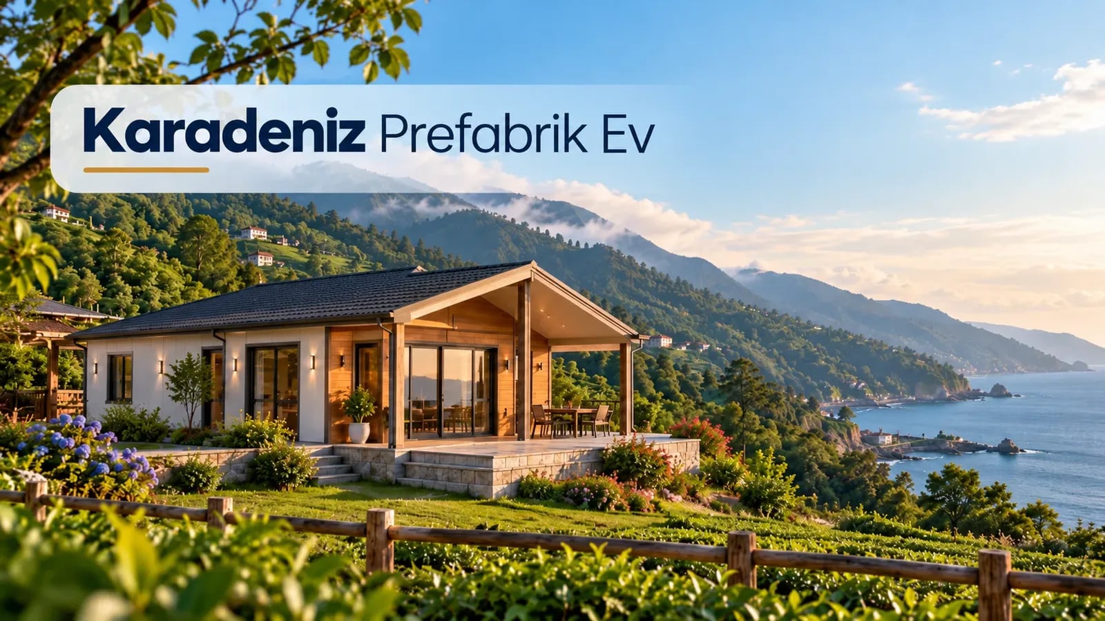 Karadenizde Modern Prefabrik Ev