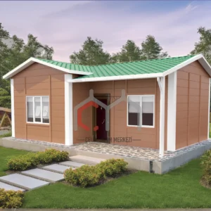 40 m2 tek katlı prefabrik