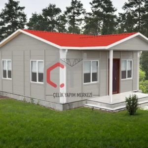 45 m2 tek katlı prefabrik