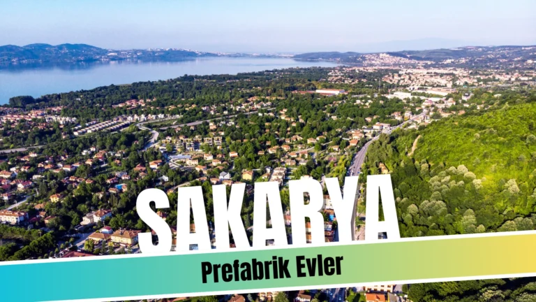 sakarya'da prefabrik evler