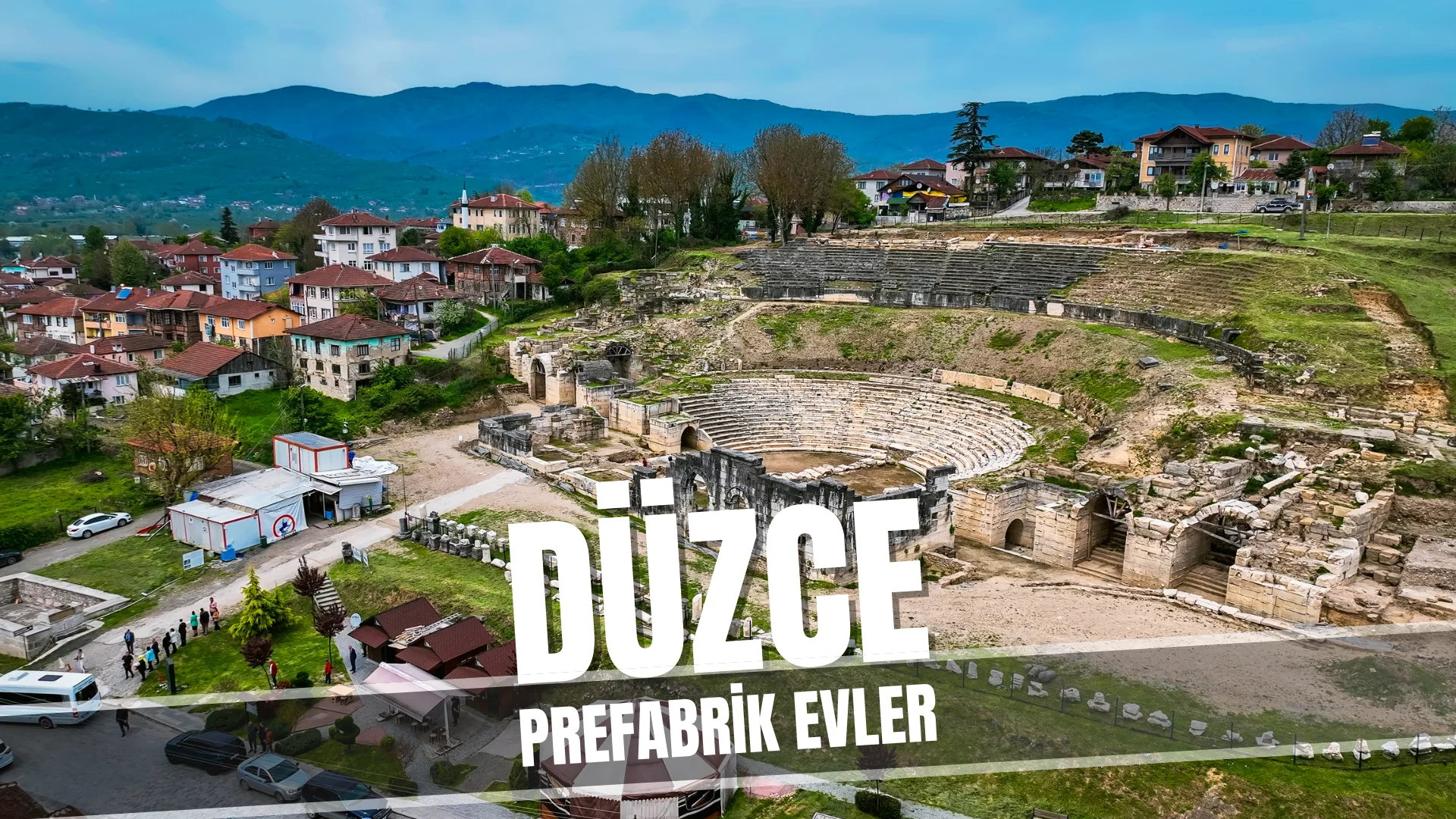 Düzce'de prefabrik evler