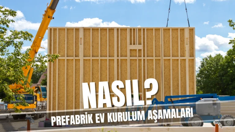 prefabrik ev yapım aşamaları