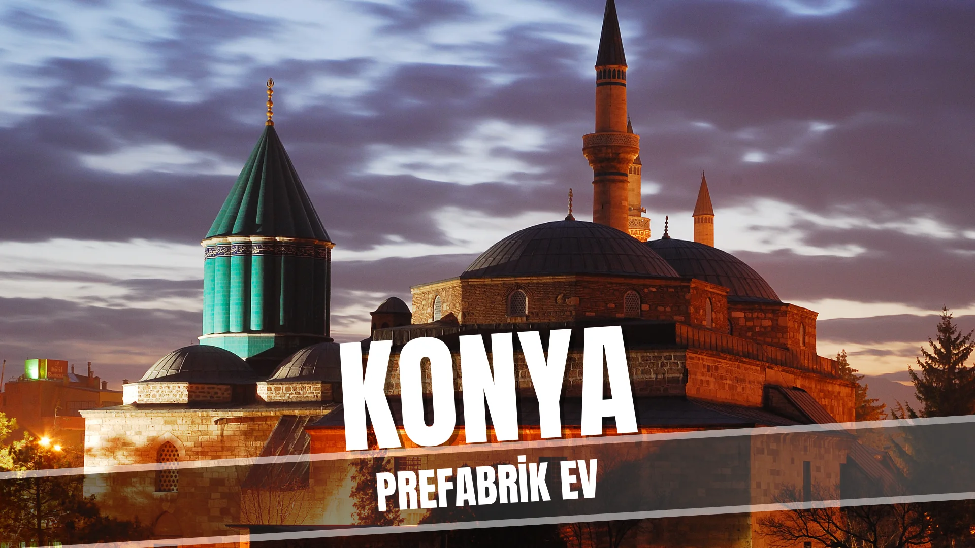 Konya'da prefabrik ev