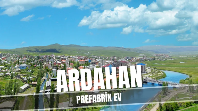 ardahan prefabrik ev