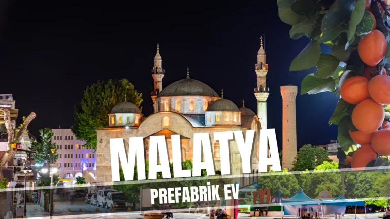 malatya prefabrik ev