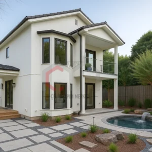 126 m2 çift katlı prefabrik villa