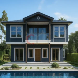 166 m2 4+1 Prefabrik Villa