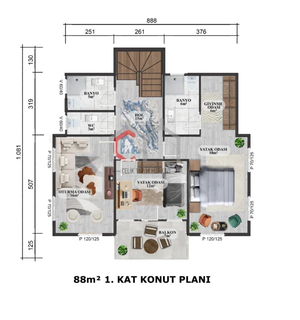 166m2 1. KAT