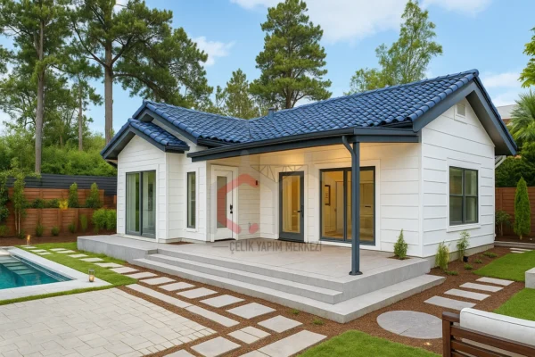 Tek Katlı Prefabrik Villa 98 m2