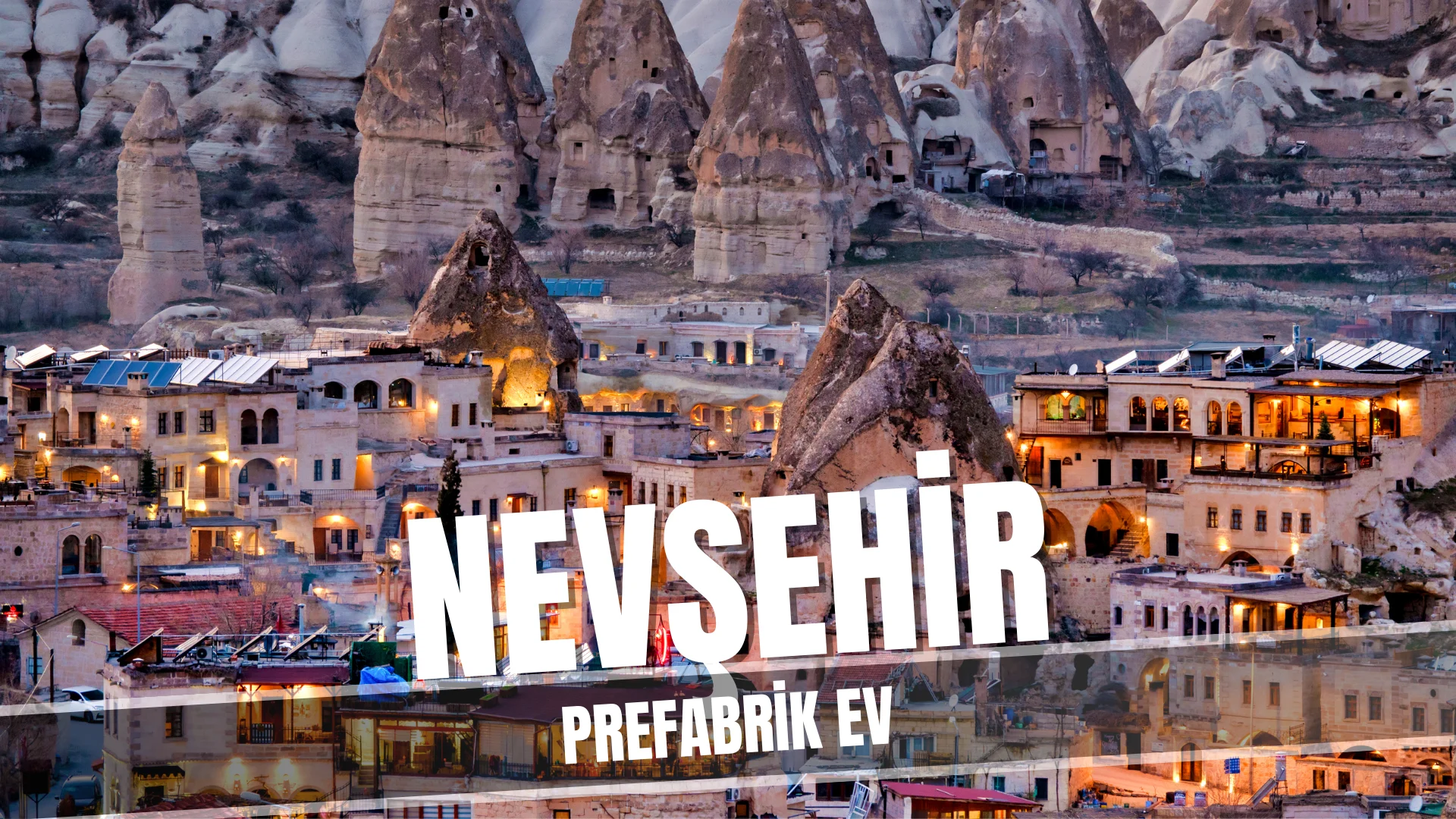 nevşehir prefabrik ev