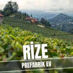 rize prefabrik ev