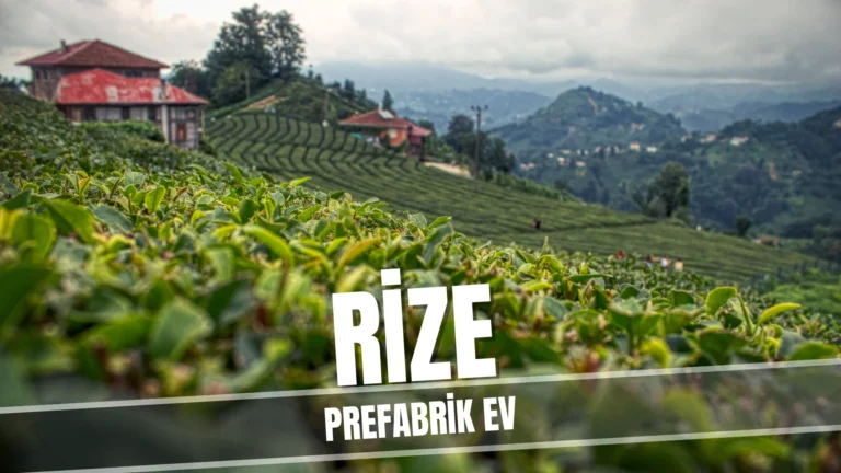 rize prefabrik ev