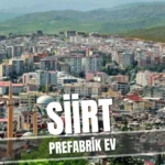Siirt prefabrik ev