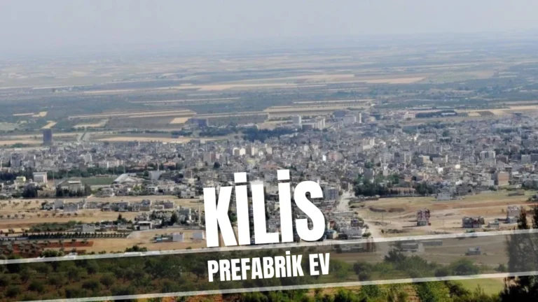 kilis prefabrik ev