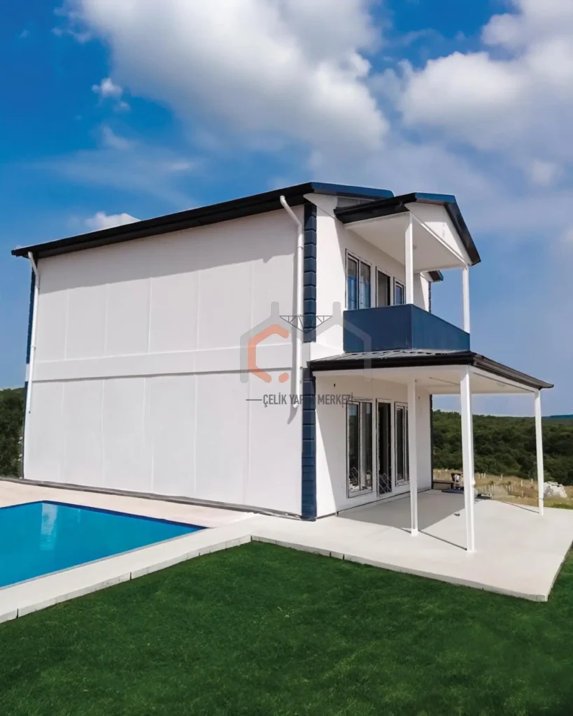 120 m2 prefabrik ev